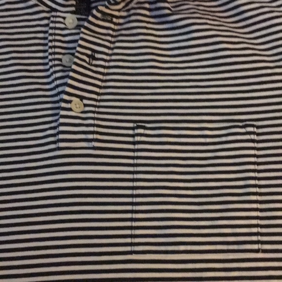 Structure Stretchy S polo Black/White striped - Picture 4 of 4
